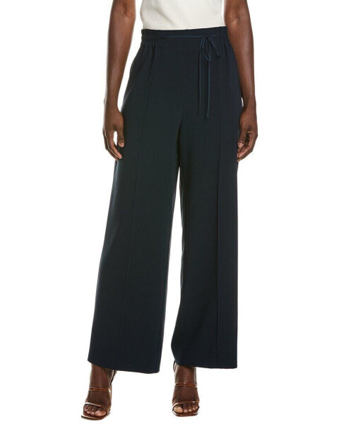 Oscar De La Renta Tie-Waist Detail Silk-Blend Pant Women's