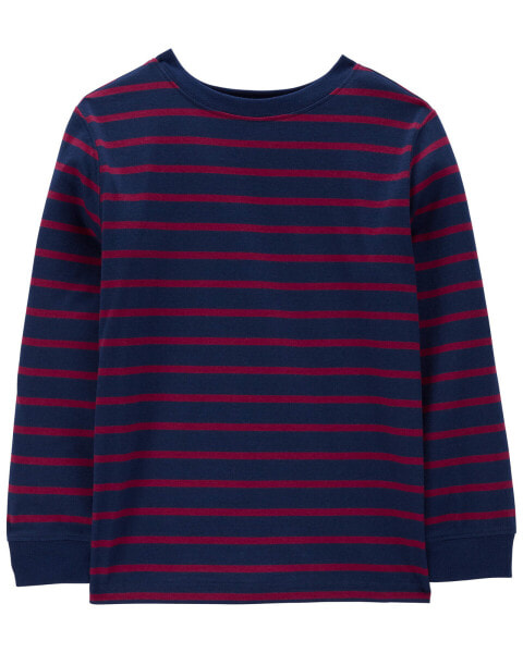 Kid Striped Long-Sleeve Tee XS