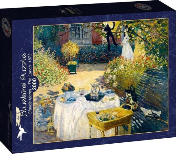 Bluebird Puzzle Puzzle 2000 Śniadanie, Claude Monet, 1873