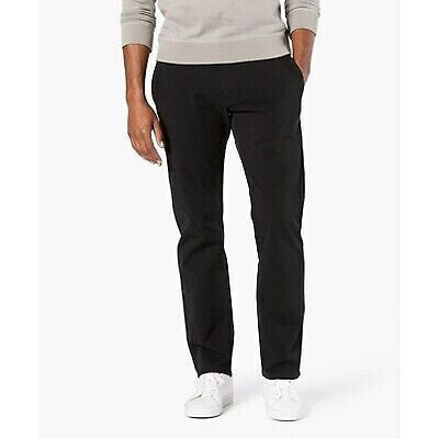 Dockers Men's Straight Fit Smart 360 Flex Ultimate Chino Pants - Black 38x30