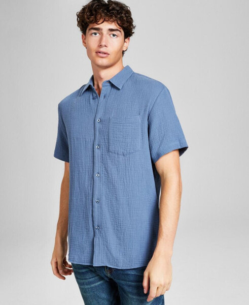 Men's Seersucker Shirt