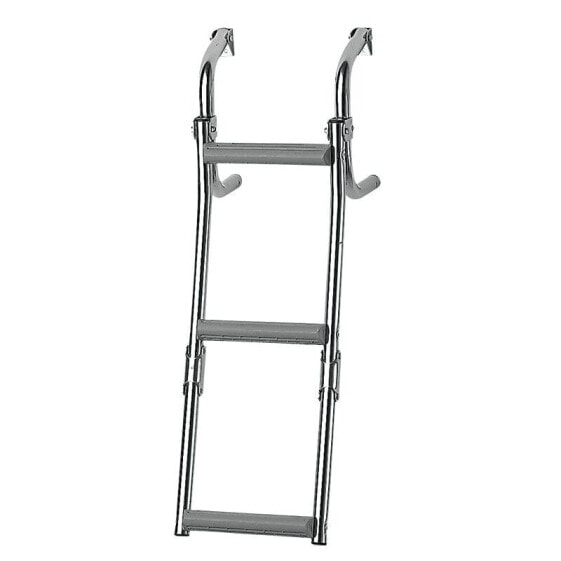 NUOVA RADE Stainless Steel Folding Ladder