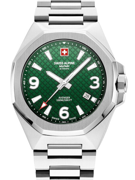 Наручные часы Swiss Alpine Military Avenger 42 мм 10АТМ