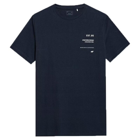 T-shirt 4F M 4FSS23TTSHM313 navy blue