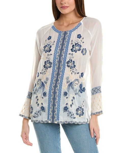 Johnny Was Lauren Blouse Women's