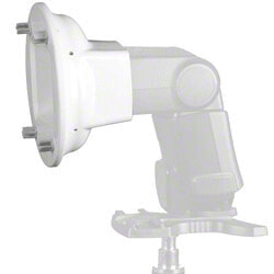 Walimex 16368 - White - Plastic - 110 g - 120 mm - 120 mm
