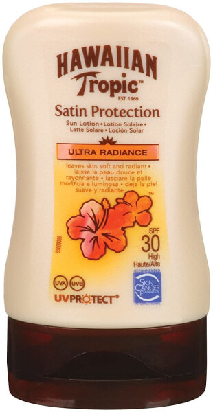 Hawaiian Tropic Satin Protection Sun Lotion Sonnencreme LSF 30 Mini, 100 ml, 1 St