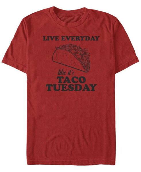 Men's Taco Tuesday Short Sleeve Crew T-shirt