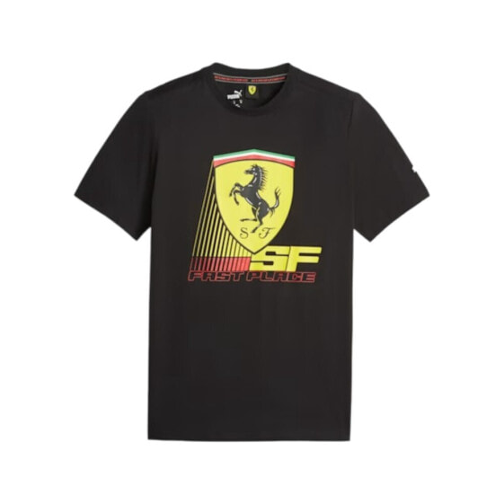 Футболка мужская PUMA FERRARI RACE БОЛЬШОЙ ЩИТ