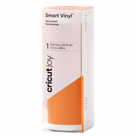 Cricut Smart Vinyl - Heat transfer vinyl roll - Orange - Monochromatic - Matte - Cricut Joy - 139 mm