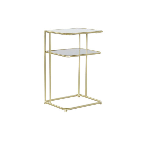 Side table DKD Home Decor 40 x 31 x 61 cm Mirror Crystal Golden Metal