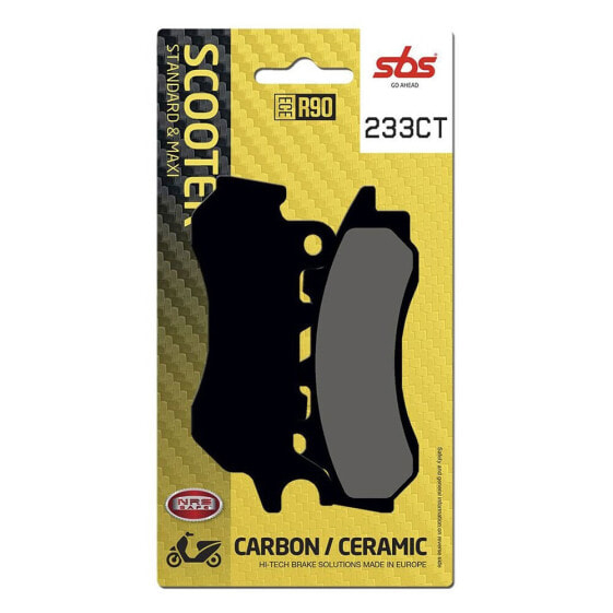 SBS Hi-Tech Street 233CT Carbon Ceramic Brake Pads
