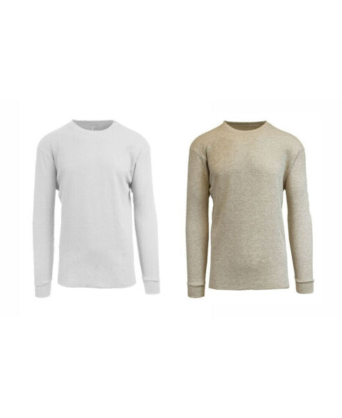 Men's Waffle Knit Thermal Shirt, Pack of 2