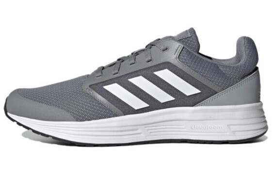Кроссовки Adidas Galaxy 5 спортивные мужские, серо-белые