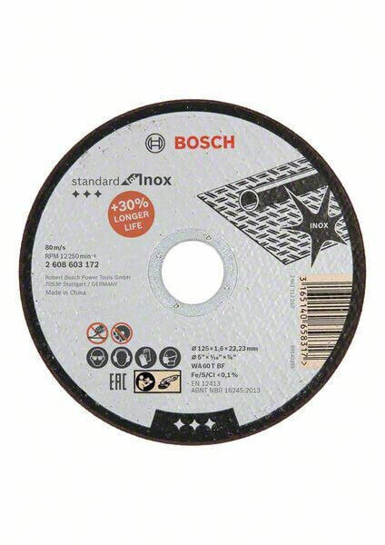 Bosch Shield Met.125 мм x 1,6 мм x 22 мм Стандарт для INOX