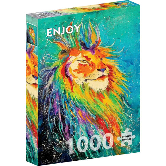 Пазл Радужный Лев Enjoy Puzzle 1000 элементов