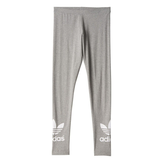 Adidas Originals Women's Trefoil Leggings Grey-White aj8150