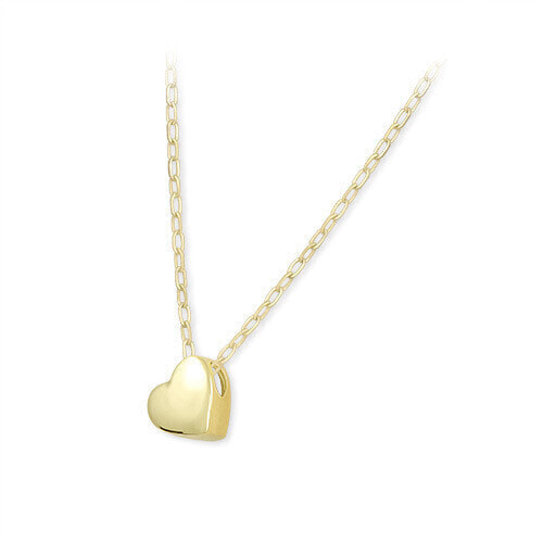 Charming gold necklace 273 001 00133 00 (chain, pendant)