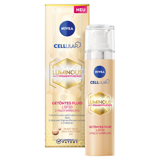 Toning cream against pigment spots Cellular Luminous 630 40 ml