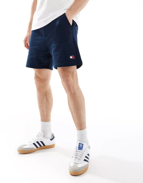 Tommy Jeans Tommy Sweat Shorts in Blue