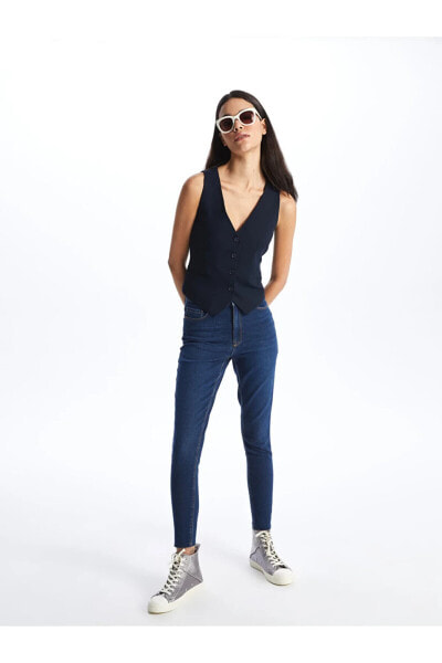 Süper Skinny Fit Kadın Jean Pantolon