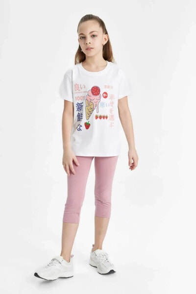 Kız Çocuk T-shirt B5166a8/wt34 Whıte