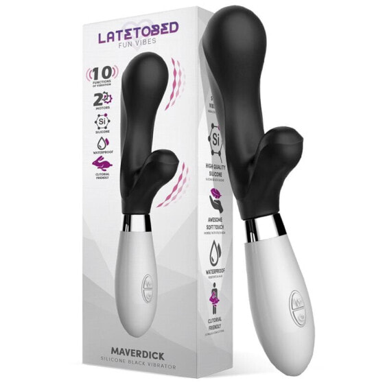 Вибратор LATETOBED Maverdick Vibe Silicone Black