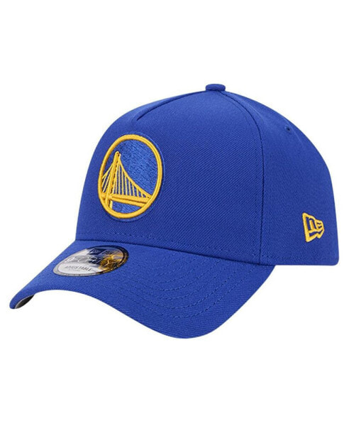 Men's Royal Golden State Warriors A-Frame 9FORTY Adjustable Hat