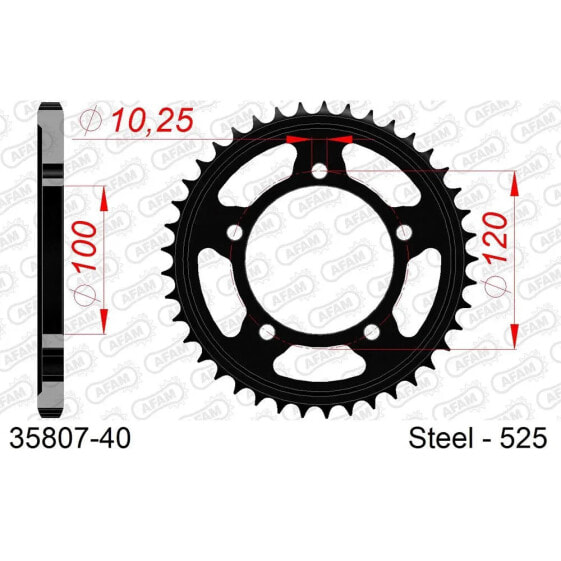 AFAM 35807 Rear Sprocket