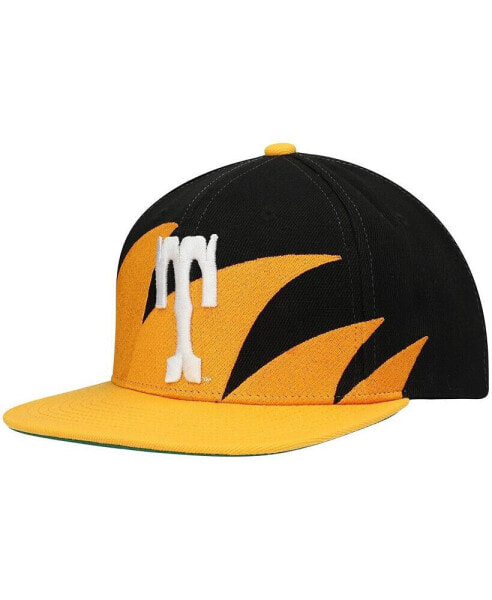 Men's Tennessee Orange and Black Tennessee Volunteers Sharktooth Snapback Hat