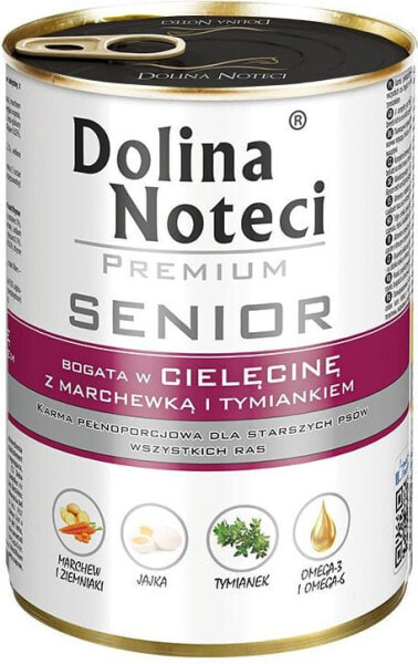 Dolina Noteci Premium Senior z cielęcina marchewką i tymiankiem 400g