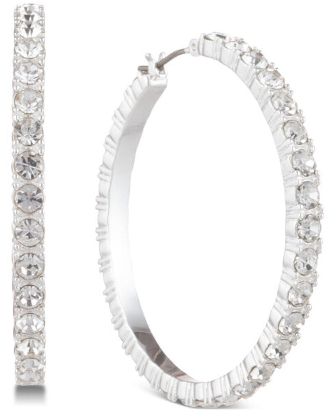 Серьги DKNY Crystal Hoop