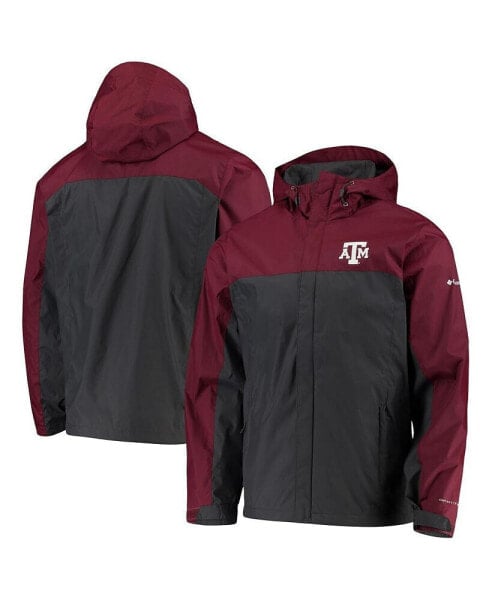 Men's Maroon, Gray Texas A&M Aggies Glennaker Storm Full-Zip Jacket