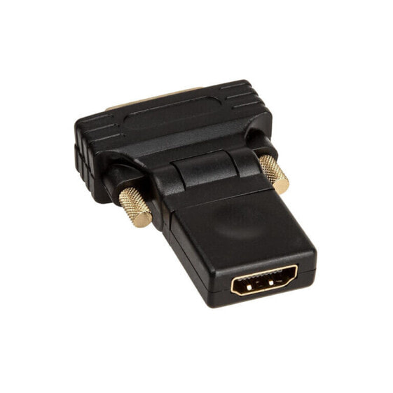 InLine HDMI-DVI Adapter, HDMI Buchse auf DVI Stecker, flexibler Winkel