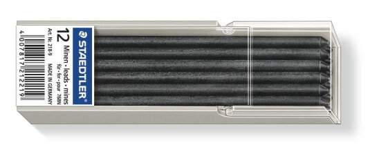 Маркеры STAEDTLER Lumocolor 218 черные 3 мм 7 см 12 шт.