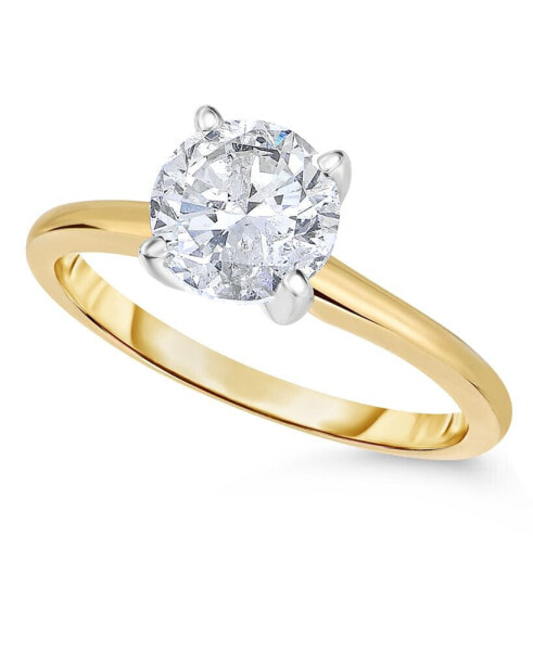 Diamond (1 ct. t.w.) Engagement Ring in 14K White, Yellow or Rose Gold