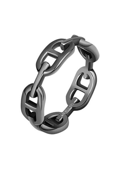 Timeless black ring made of Catene SATX250 steel