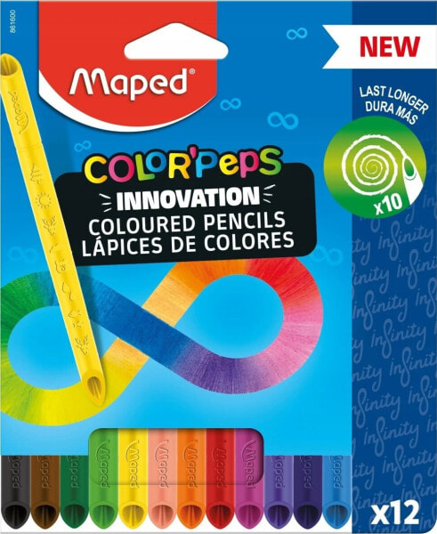 Maped *****Kredki z grafitu Infinity 12kol 616009