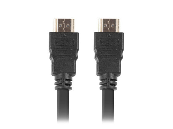 Lanberg HDMI кабель 5 метров, HDMI Type A (Standard), 10.2 Gbit/s, черный