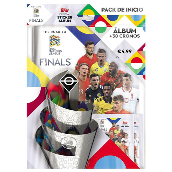TOPPS UEFA Road To Nations League Album Pack Sticker