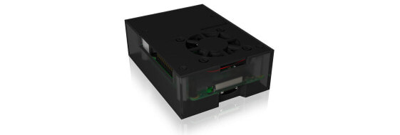 ICY BOX IB-RP108 - Case - Raspberry Pi - Raspberry Pi - Anthracite - Black - Aluminium - Plastic - China
