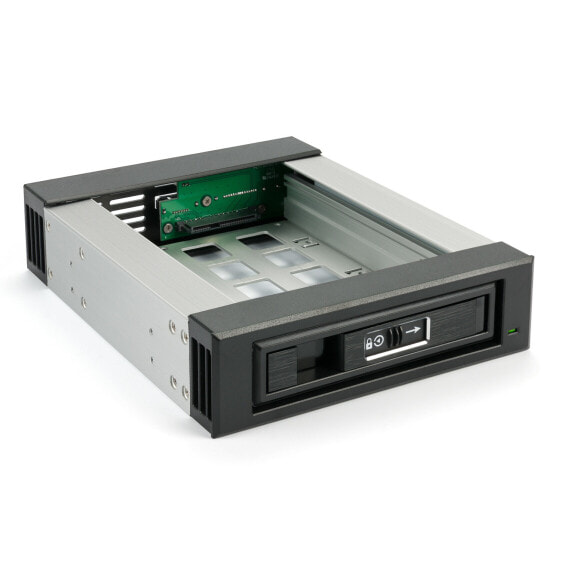 FANTEC BP-T3525 - HDD/SSD enclosure - 2.5/3.5" - SAS,SAS-2,Serial ATA,Serial ATA II,Serial ATA III - Black - Gray