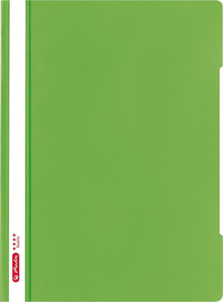 Herlitz Herlitz Schnellhefter A4 PP Quality hellgrün 1er