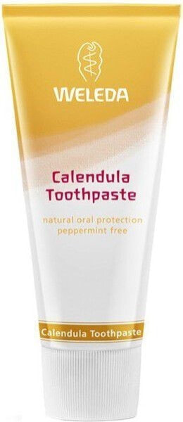 Weleda Calendula Toothpaste Натуральный зубная паста с календулой для уход за деснами и укрепления зубов 75 мл