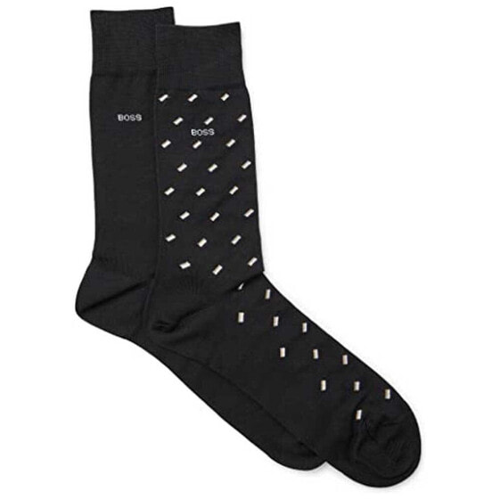 BOSS Minipattern Mc 10244707 01 long socks 2 pairs