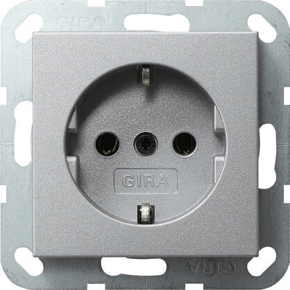 GIRA 018826 - CEE 7/3 - CEE 7/4 - Aluminum - 250 V - 16 A