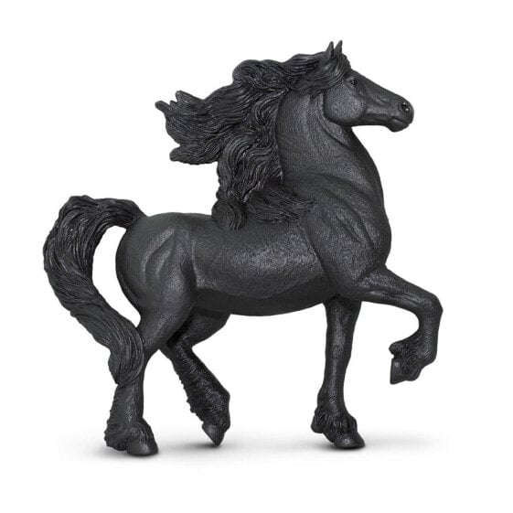 Фигурка Safari Ltd Friesian Mare Figure Wildlife Wonders (Дикие Чудеса).