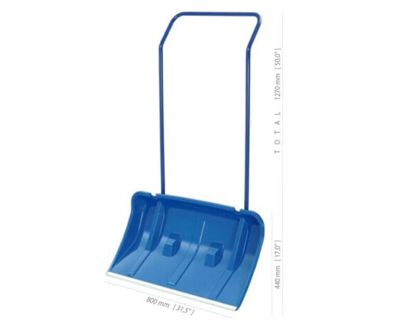 Лопата Prosperplast Double Shovel Arctic Blue 80 см