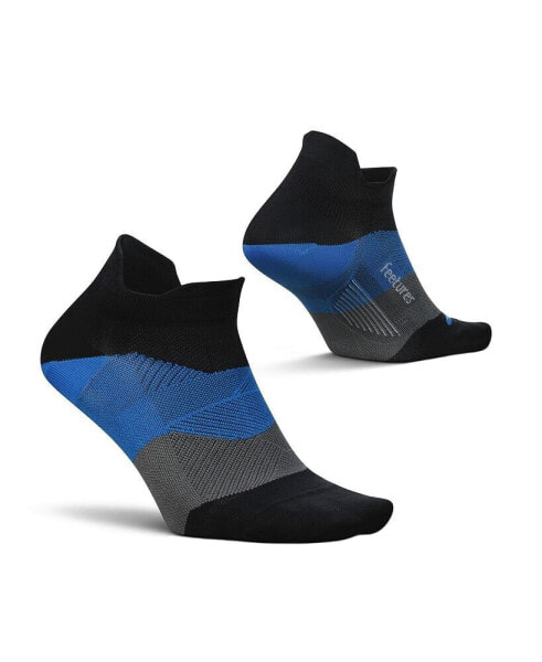 Men's Elite Ultra Light Cushion Ankle Socks - Sport Sock with Targeted Compression - Small