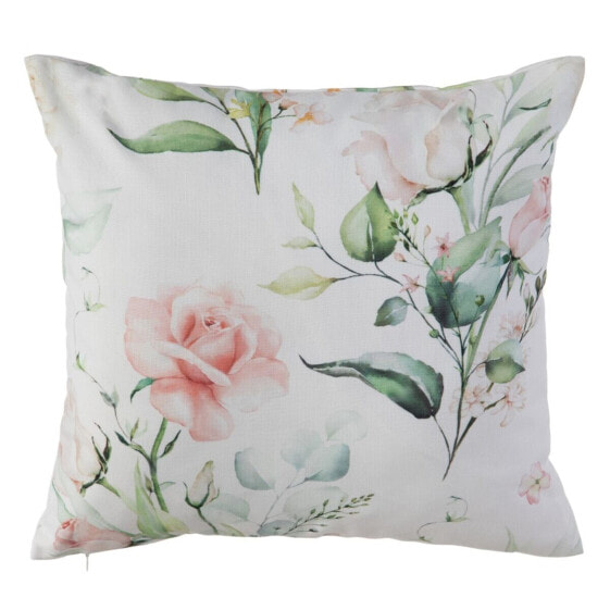 Cushion White Roses 45 x 45 cm